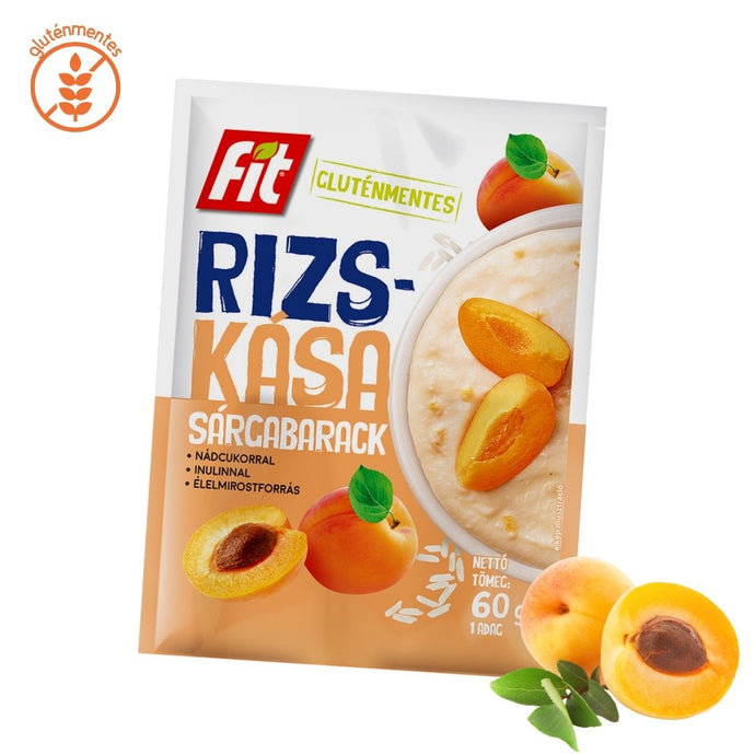 Fit Reggeli Rizskása inulinnal, sárgabarackkal