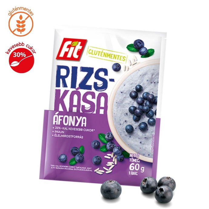 Fit Reggeli Rizskása inulinnal és áfonyával