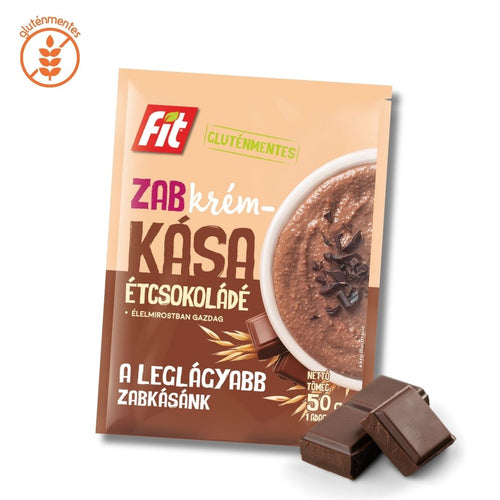 Zab krémkása étcsokoládéval