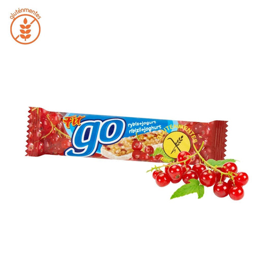 Fit Go gluténmentes ribizli ízű müzliszelet joghurtos bevonatban