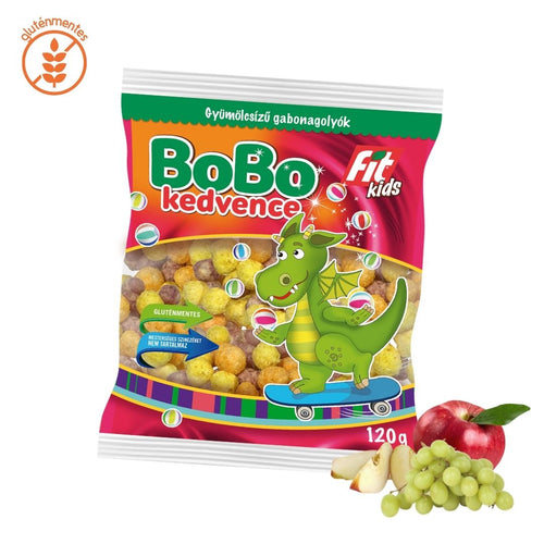 Fit Kids Gyümölcsízű gabonagolyók